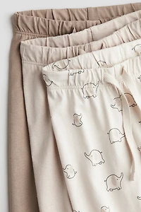 3-pack Cotton Jersey Joggers