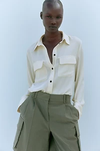 Chemise en crêpe