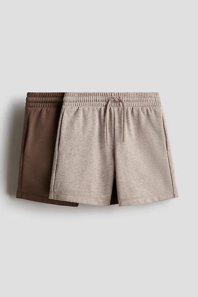 Lot de 2 shorts en molleton