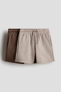 Lot de 2 shorts en molleton