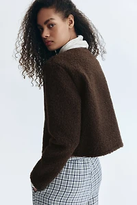 Teddy Fleece Cardigan
