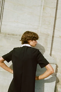 Robe avec col