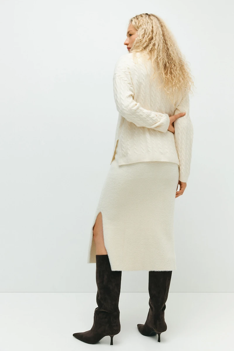 MAMA Chandail en tricot torsadé