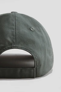 Casquette imprimée en sergé
