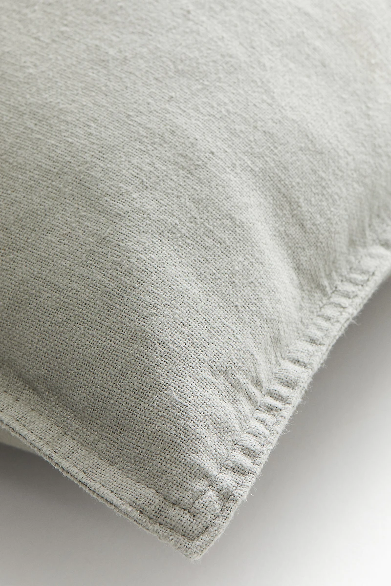 Linen-blend Cushion Cover