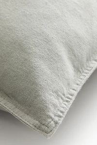 Linen-blend Cushion Cover