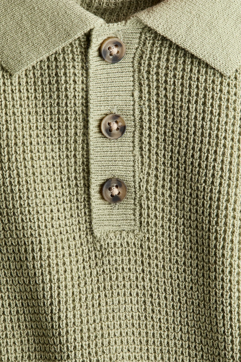 Cotton-Knit Polo Shirt
