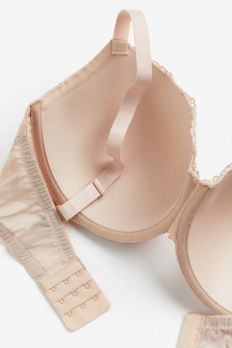 Padded Underwire Lace Bra