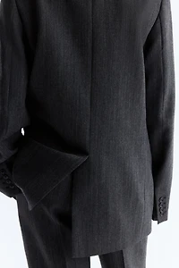 Double-Breasted Wool Blazer
