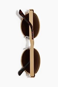 Lunettes de soleil ovales