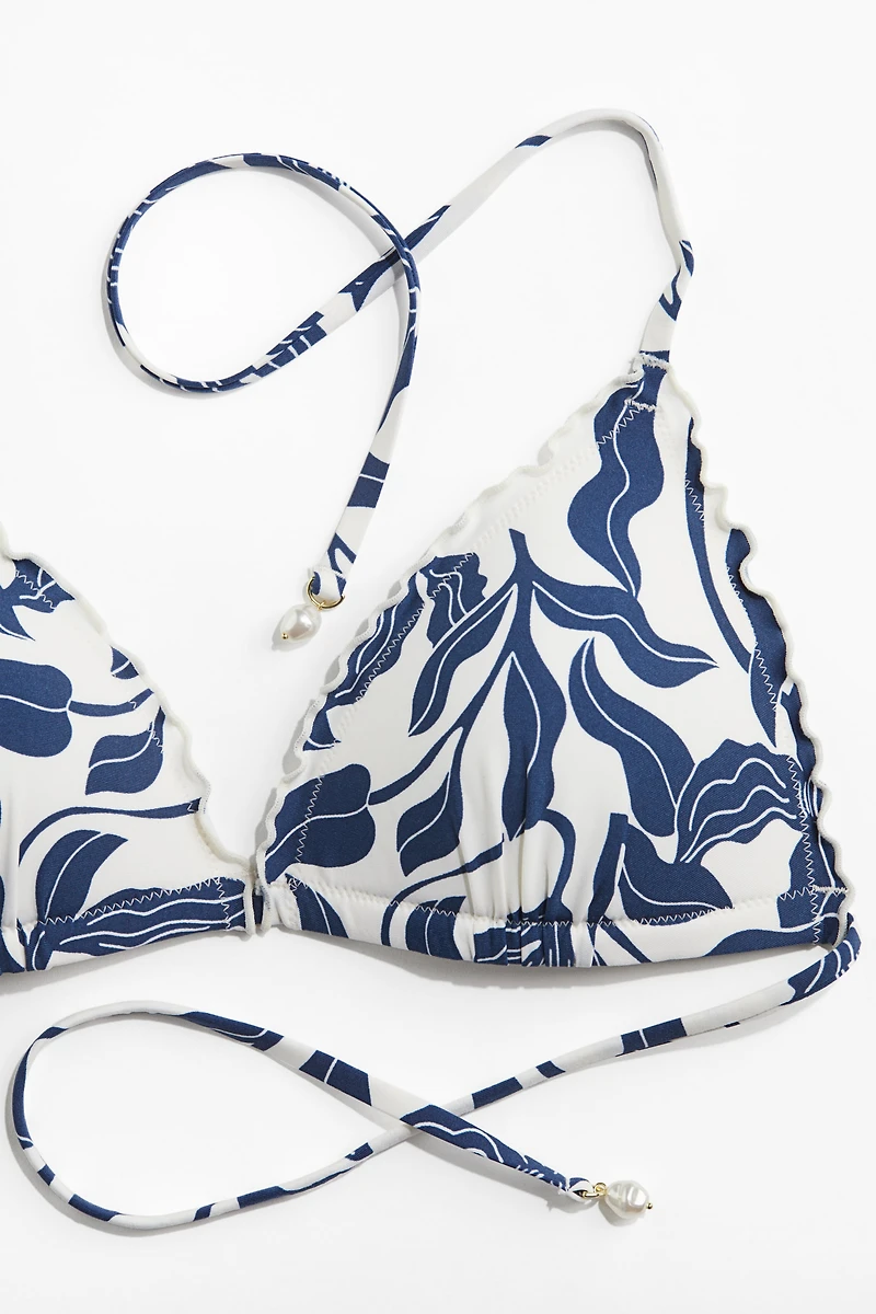 Push-Up Triangle Bikini Top