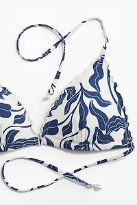 Push-Up Triangle Bikini Top