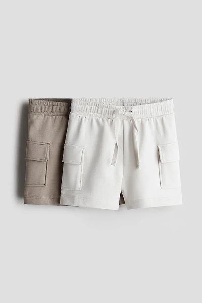2-pack Cargo Sweatshorts