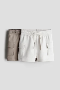 2-pack Cargo Sweatshorts