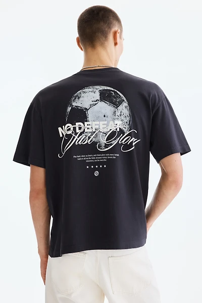 T-shirt imprimé Coupe Flottante