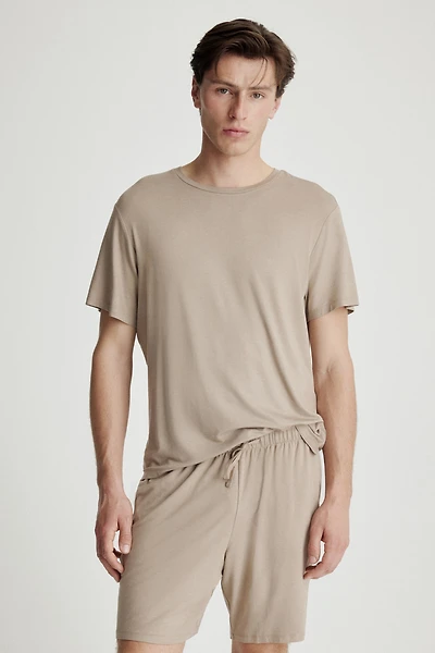 Jersey Pajama T-Shirt and Shorts