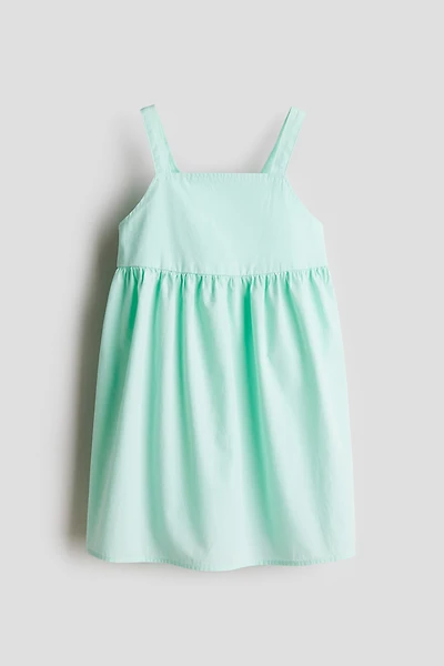 Tie-Detail Cotton Dress