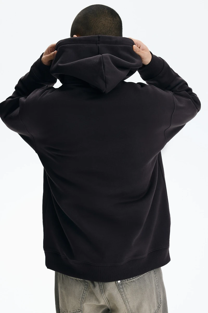 Regular-Fit Printed Hoodie