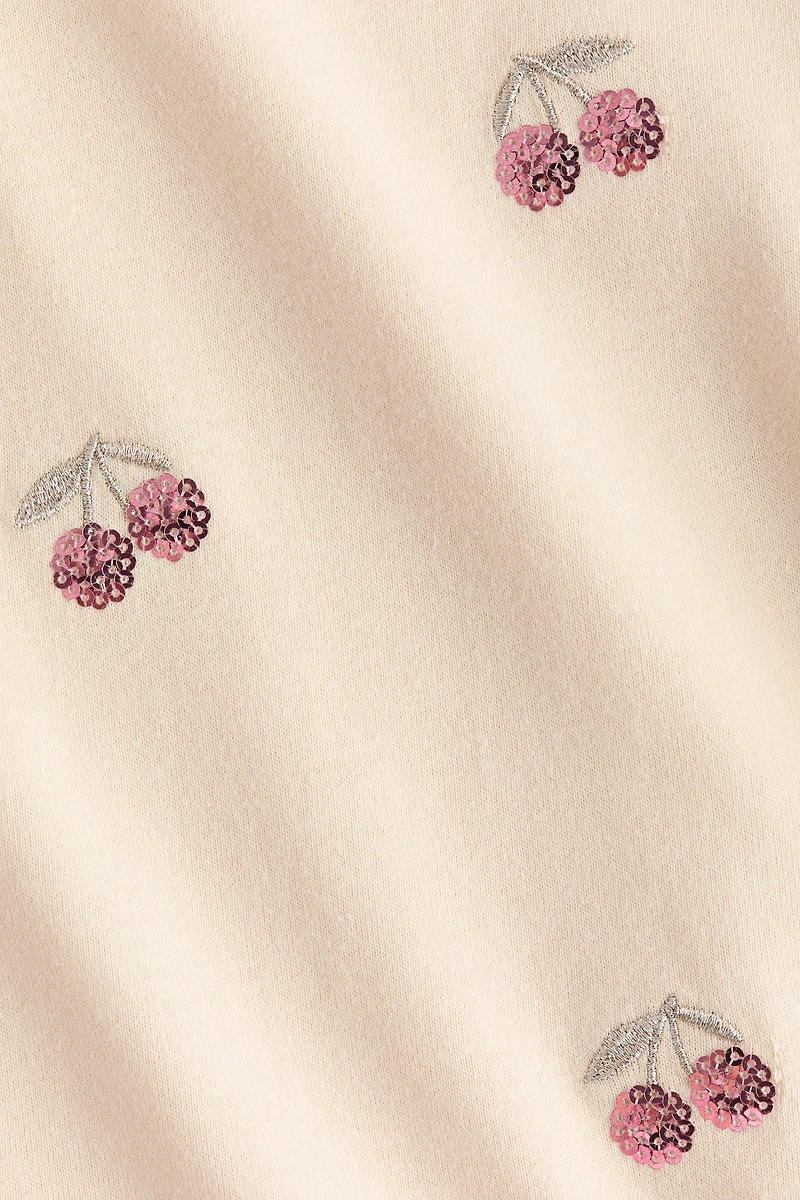 Cotton Top with Motif