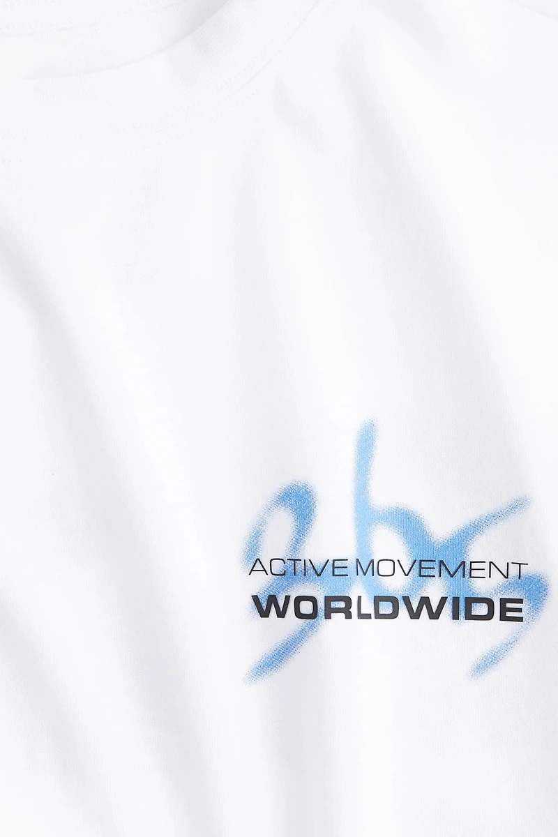 T-shirt de sport imprimé DryMove🅪