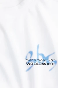 T-shirt de sport imprimé DryMove🅪