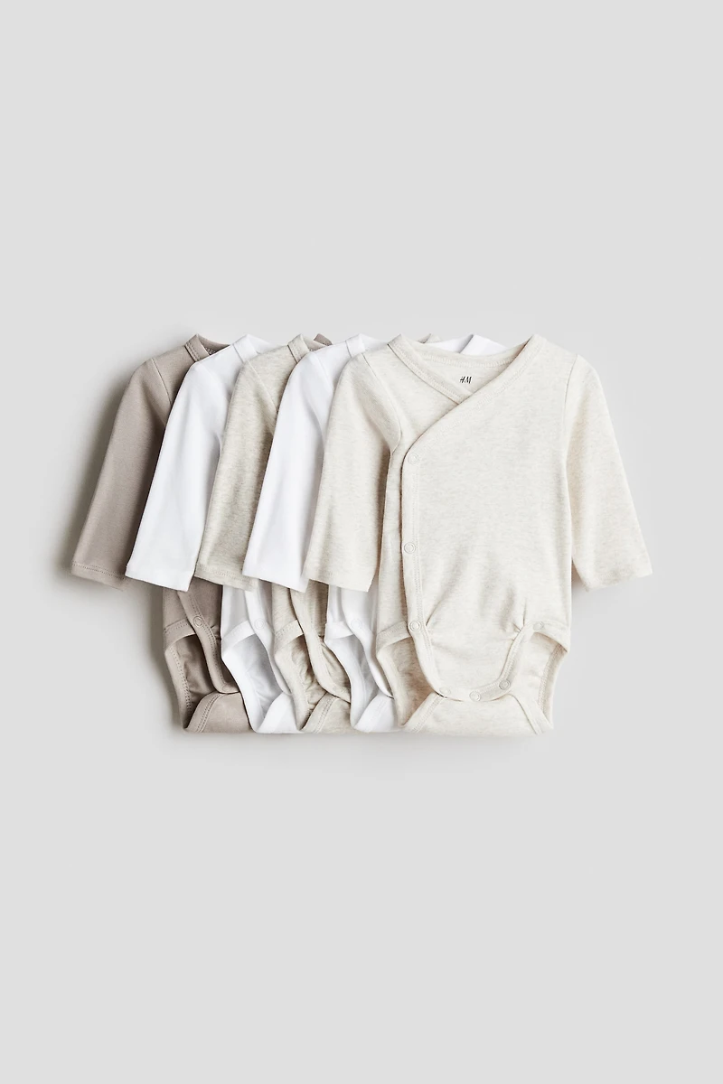 5-pack Wrapover Bodysuits