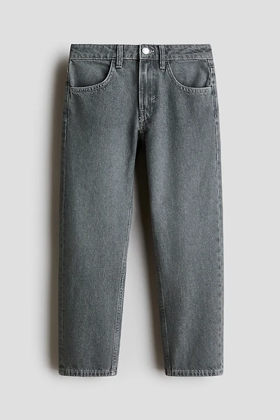 Relaxed-Fit Straight Leg Jeans