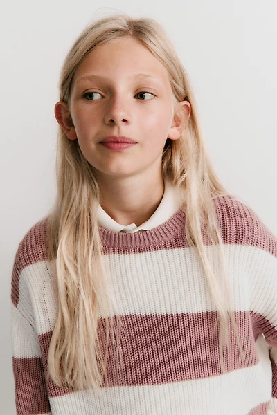 Rib-Knit Sweater