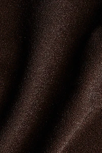 Robe à effet drapé avec bretelles fines