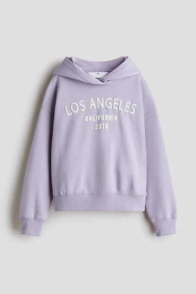 Oversized Hoodie with Motif