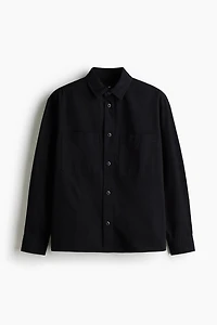 Relaxed-Fit Twill Overshirt