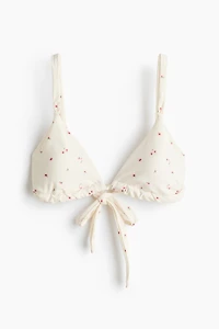 Haut de maillot triangle coussiné