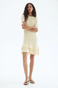 Rib-Knit Dress