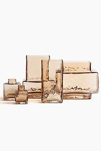 Textured-Glass Bud Vase