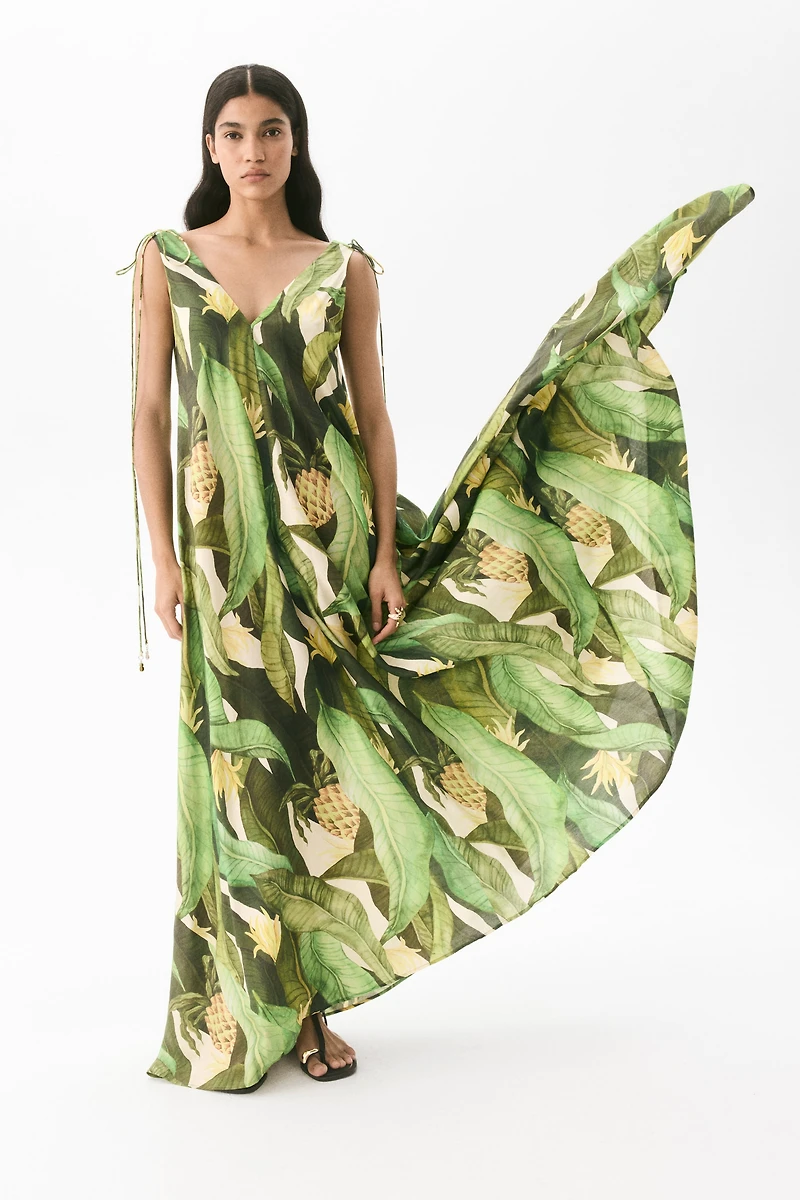 Voluminous Maxi Dress
