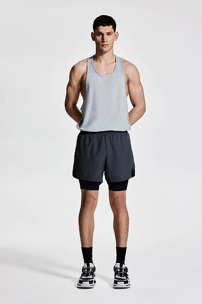 Double-Layered Sports Shorts with DryMove™