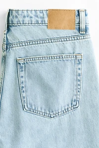 Barrel Regular Waist Ankle Jeans