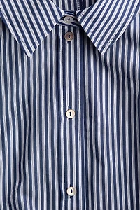 Short-Sleeved Shirt Dress