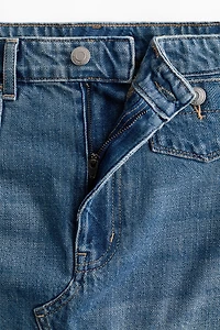 Jupe trapèze en denim