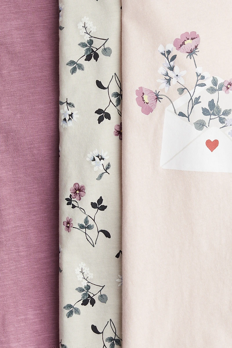 3-pack Cotton Jersey Tops