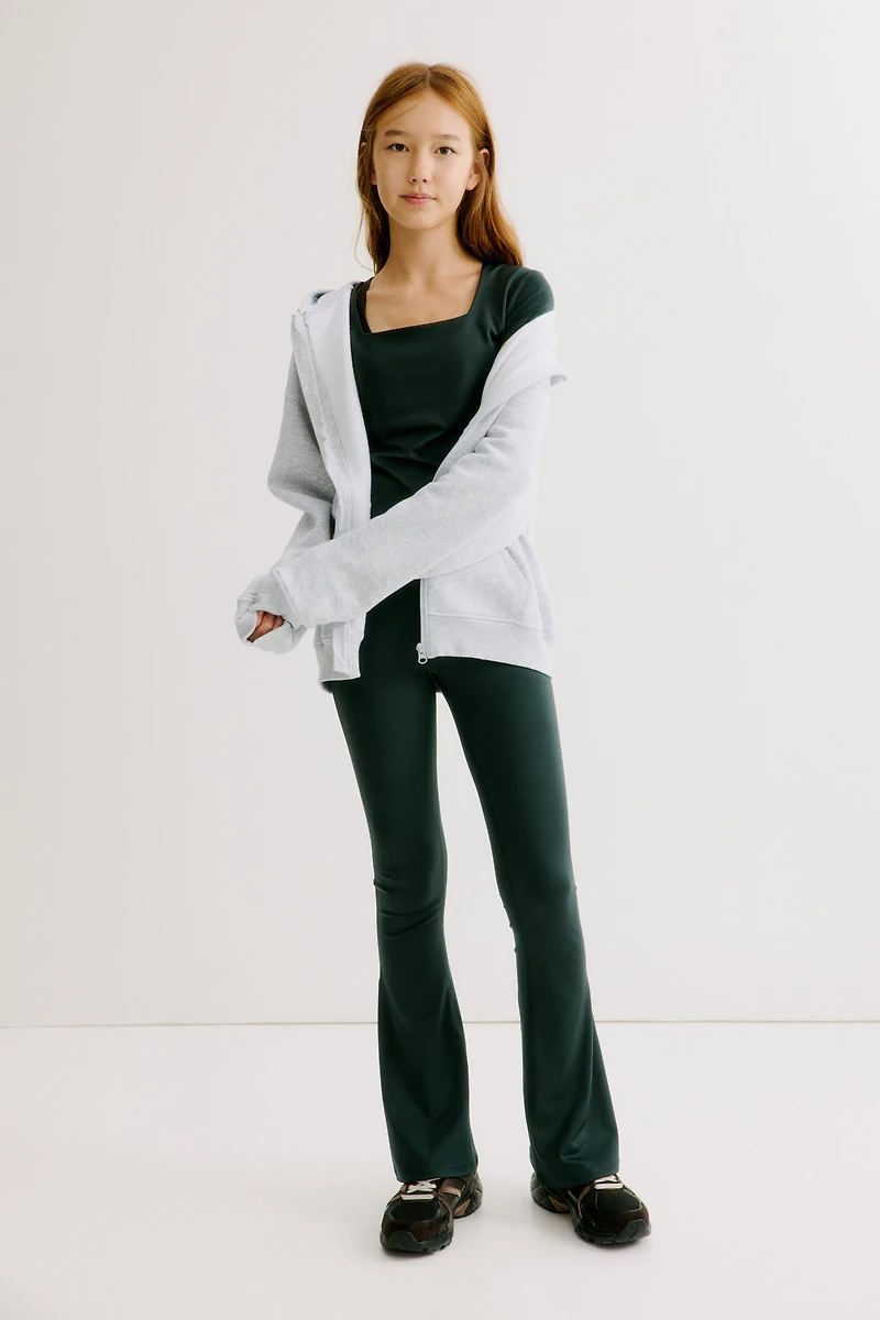 Flared Sports Leggings with DryMove™