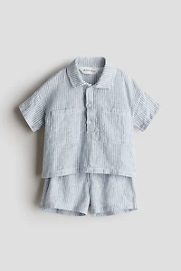 2-Piece Linen-Blend Set