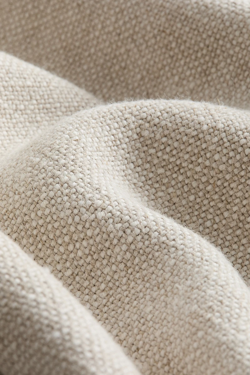 Linen-Blend Cushion Cover