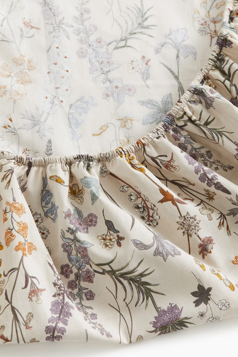 Queen Cotton Fitted Sheet