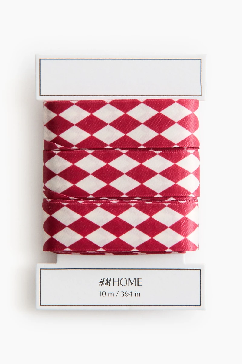 Ruban à motif arlequin