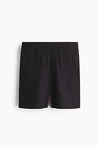Easy Care Relaxed-Fit Linen-Blend Shorts
