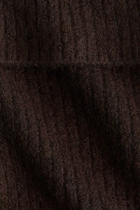 Rib-Knit Off-the-Shoulder Dress