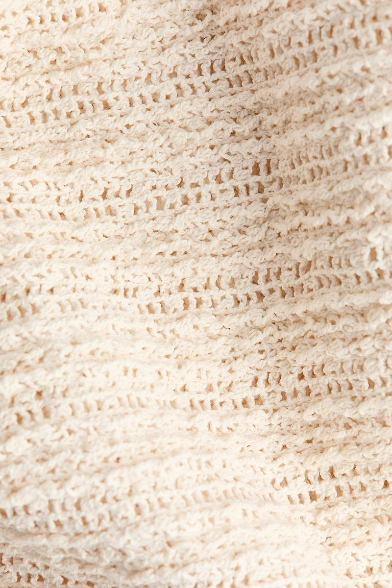Textured-Knit Top