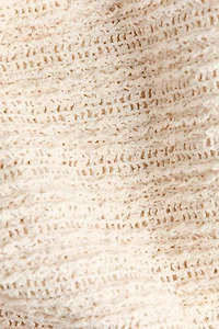 Textured-Knit Top