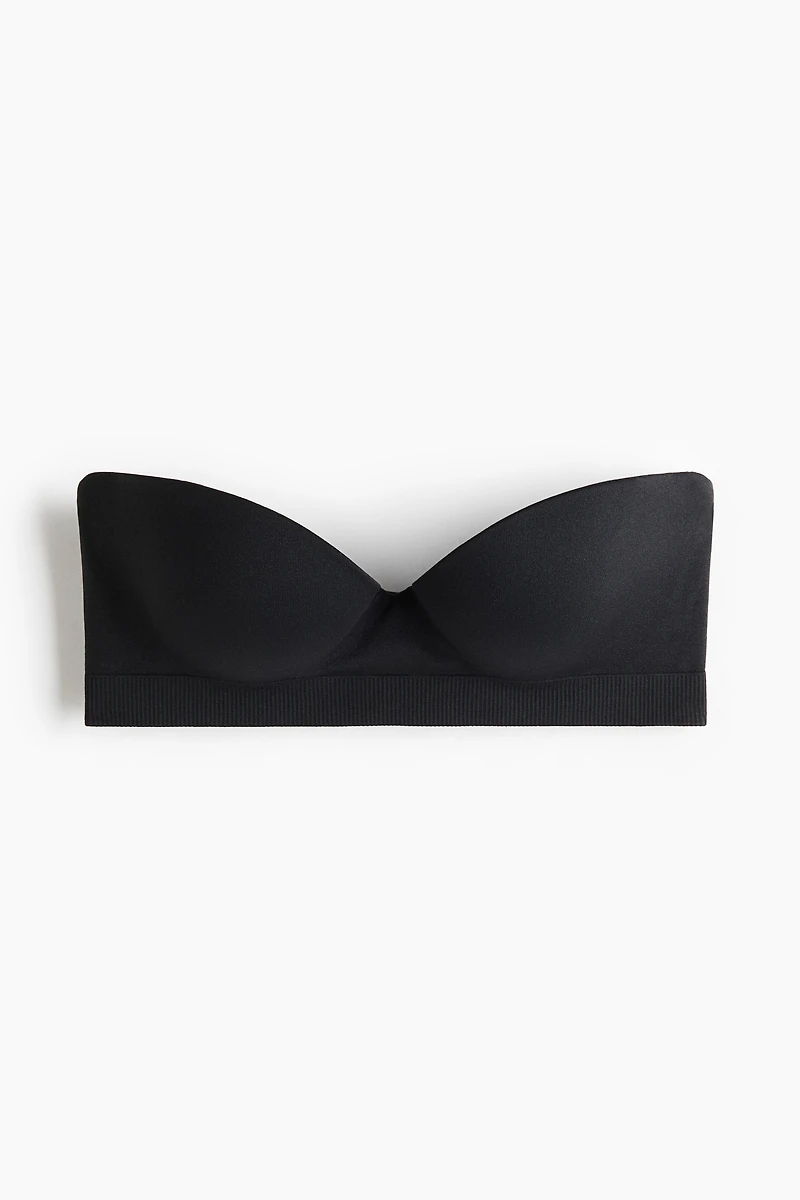 Seamless Padded Balconette Bra